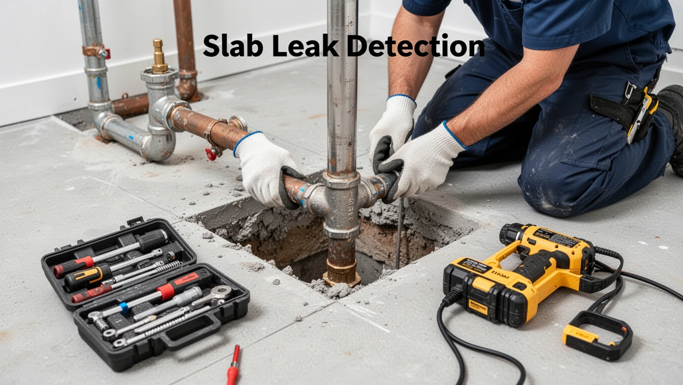 Slab Leak Detection