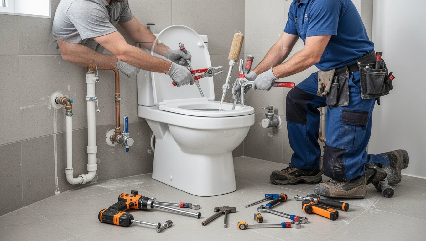 Toilet Installation
