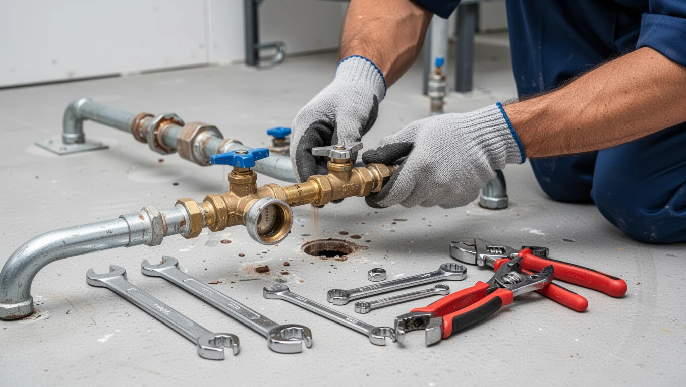 Gas Line Repair